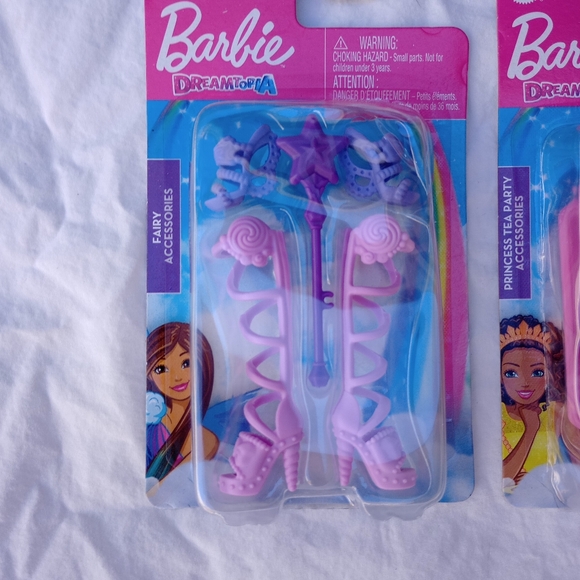 Barbie Princess Tea Party Set Fairy Accessories Gift Birthday Christmas Toy Play - Picture 3 of 12